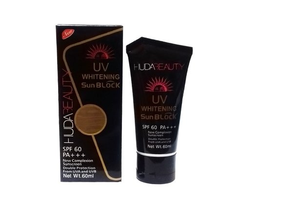 Солнцезащитное средство HudaBeauty UV Whitening Sun Block SPF 60++ 60 ml Солнцезащитное средство HudaBeauty UV Whitening Sun Block SPF 60++ 60 ml