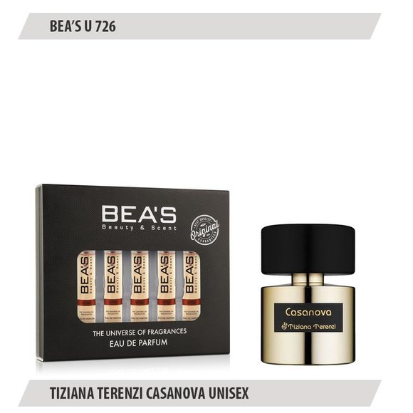 Парфюмерный набор Beas Tiziana Terenzi Casanova Unisex 5*5 ml U 726 Парфюмерный набор Beas Tiziana Terenzi Casanova Unisex 5*5 ml U 726
