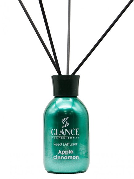 Glance ароматический Диффузор Apple Cinnamon (в подарочной упаковке Merry Christmas & Happy New Year ) 110мл