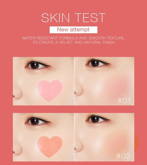 Румяна O.TWO.O Eternal Heart Cushion Blusher  6 ml (арт. 9997)