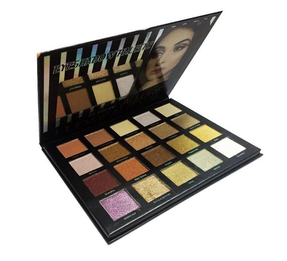 Тени HudaBeauty ALLURE eyeshadow palette 3D 20 color