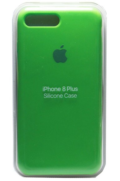 Силиконовый чехол для iPhone 7/8 Plus ярко-зеленый