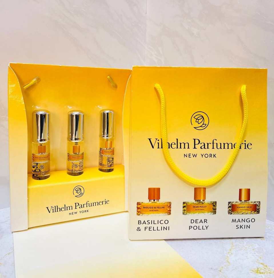 Подарочный парфюмерный набор Vilheim Parfumerie 3x20 ml ОАЭ Подарочный парфюмерный набор Vilheim Parfumerie 3x20 ml ОАЭ