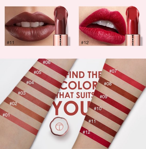 Помада для губ O.TWO.O Velvet Shaping Lipstick 3.8g (арт. 9992)
