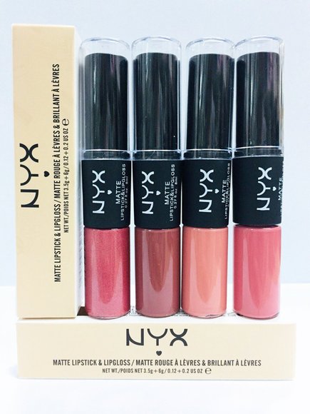 Помада + Блеск NYX(12шт) Помада + Блеск NYX(12шт)