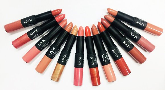 Помада + Блеск NYX(12шт) Помада + Блеск NYX(12шт)