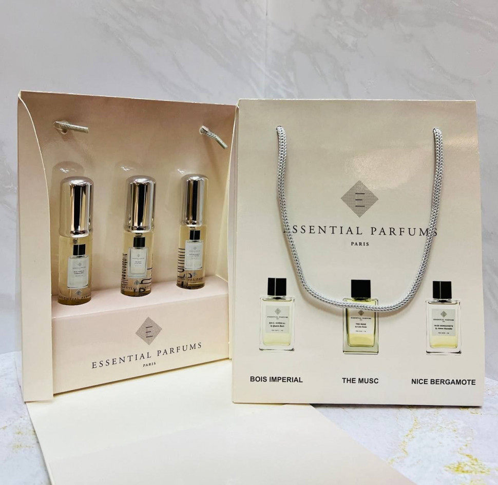 Подарочный парфюмерный набор Essential Perfumes 3x20 ml ОАЭ Подарочный парфюмерный набор Essential Perfumes 3x20 ml ОАЭ