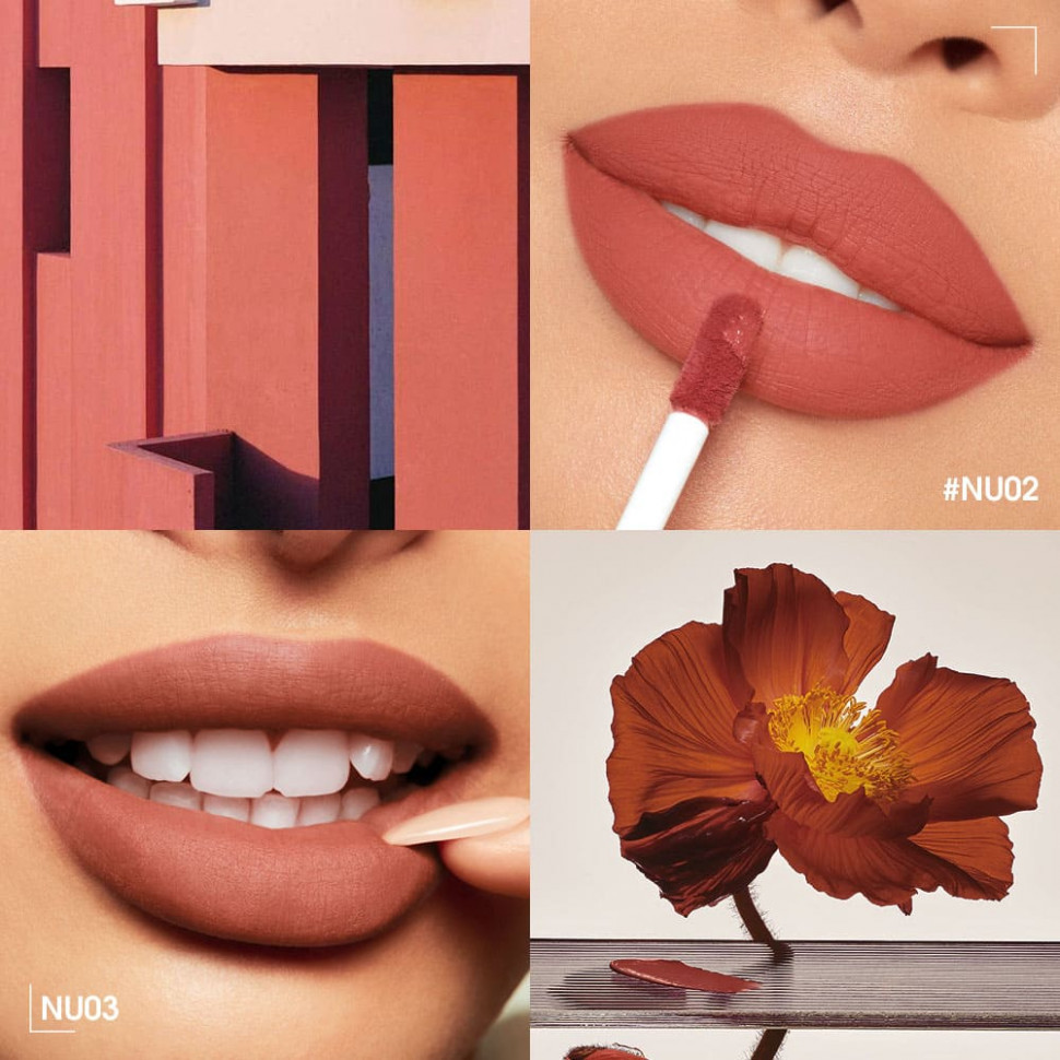 SC072-01 Легкая облачная матовая помада Light Cloudy Matte Lipstick Цветок апельсина 3 g