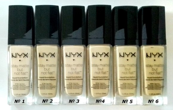Тональный крем NYX Stay matte but not flat30 ml(стекло)