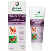 Добрый аптекарь Гель-бальзам для тела (сабельник, хондроитин, глюкозамин)75 ml Добрый аптекарь Гель-бальзам для тела (сабельник, хондроитин, глюкозамин)75 ml