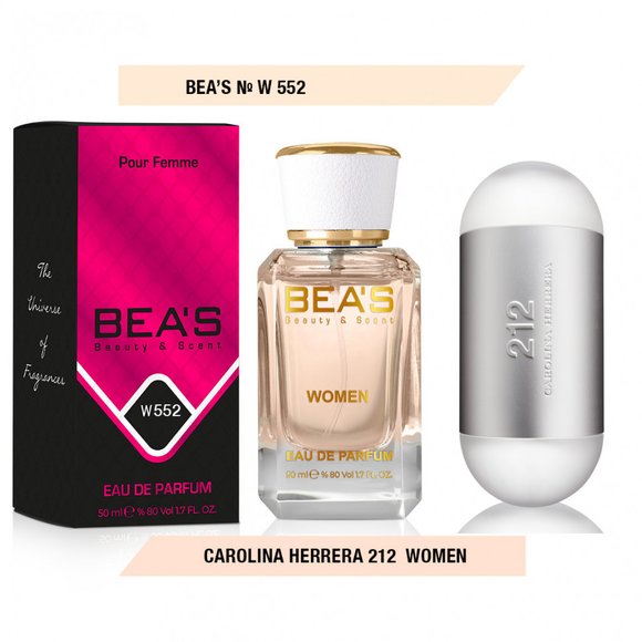 Парфюм Beas Carolina Herrera 212 for women 50 ml арт. W 552