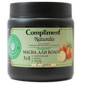 Compliment Naturalis маска для волос с луком (укрепление-блеск-объём) 500 ml Compliment Naturalis маска для волос с луком (укрепление-блеск-объём) 500 ml