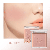 Палитра румян O.TWO.O арт. SC044 №02 Светло-розовый 7.5 g.