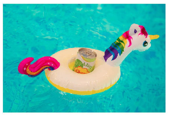 Держатели для напитков "Единорог" (41х20см) 1 шт.