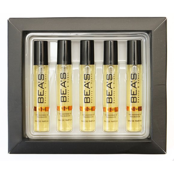Парфюмерный набор Beas Memo Paris Italian Leather Unisex 5*5 ml  U 740