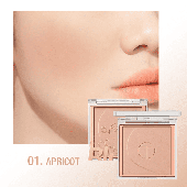 Палитра румян O.TWO.O арт. SC044 №01 Абрикосовый 7.5 g.