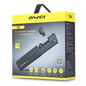 Bluetooth наушники Awei T8 с зарядным футляром