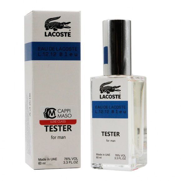 Тестер Lacoste Eau de Lacoste L.12.12. Bleu for men 60 ml ОАЭ Тестер Lacoste Eau de Lacoste L.12.12. Bleu for men 60 ml ОАЭ