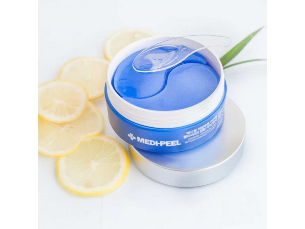 Увлажняющие гидрогелевые патчи с пептидами Меди Пил Hyaluron Aqua Peptide 9 Ampoule Eye Patch 60 шт.