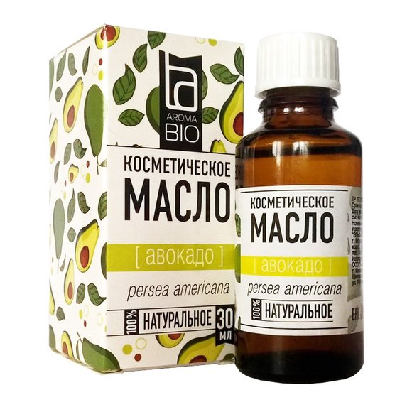 Косметическое масло Aroma BIO Авокадо 30 ml