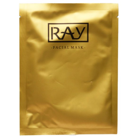 RAY Facial Mask Gold Омолаживающая Маска для Лица с Коллоидным Золотом RAY Facial Mask Gold Омолаживающая Маска для Лица с Коллоидным Золотом