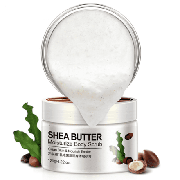 Смягчающий увлажняющий скраб для тела BioAqua с орехом дерева Ши (120гр.) 8648 Смягчающий увлажняющий скраб для тела BioAqua с орехом дерева Ши (120гр.) 8648