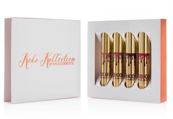 Блеск для губ Kylie Koko Kolection (4шт)