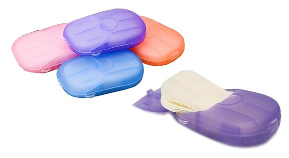 Бумажное мыло для путешествия Бумажное мыло для путешествия