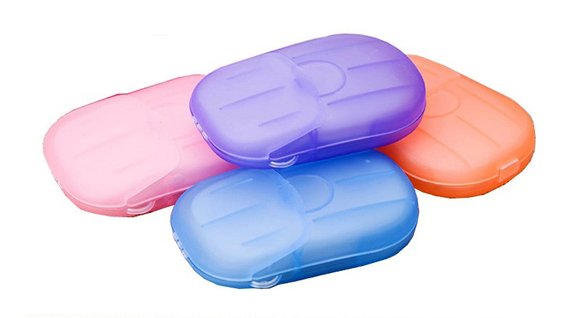 Бумажное мыло для путешествия Бумажное мыло для путешествия