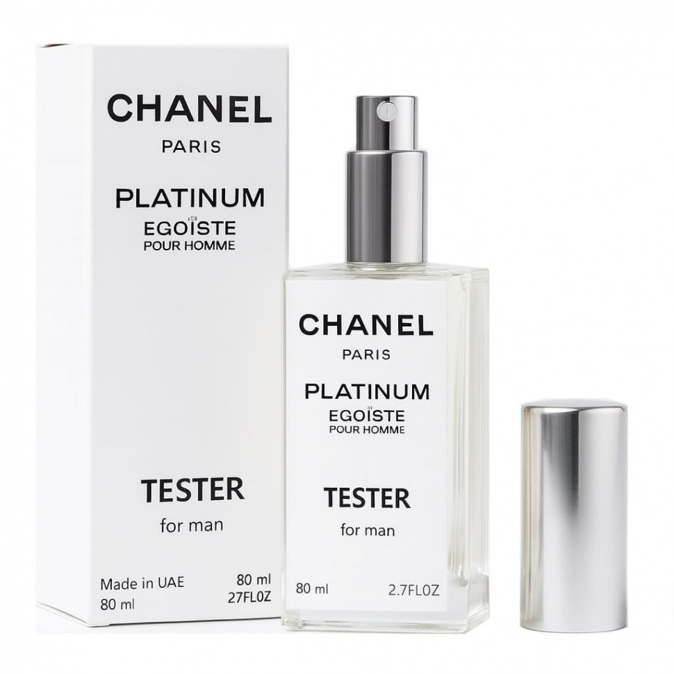 Тестер Chanel Egoiste Platinum for men edt  60 ml ОАЭ