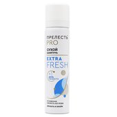 Сухой шампунь Прелесть PRO Extra Fresh 75 ml Сухой шампунь Прелесть PRO Extra Fresh 75 ml