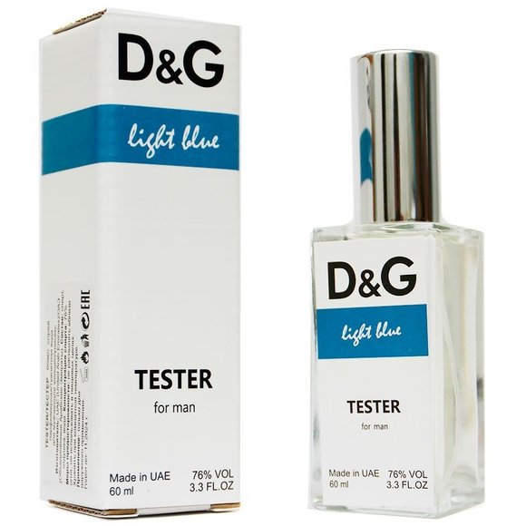 Тестер ОАЭ  Дольче Габбана Light Blue For Man 60 ml ОАЭ