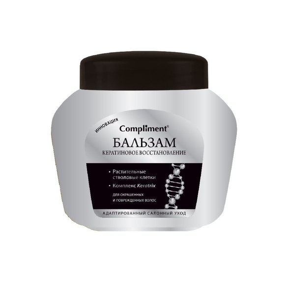 Compliment Бальзам Кератиновое Восстановление 500 ml Compliment Бальзам Кератиновое Восстановление 500 ml