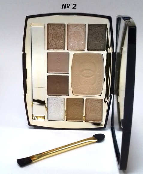 Тени с пудрой Chanel Travel Makeup Palette 33 гр.