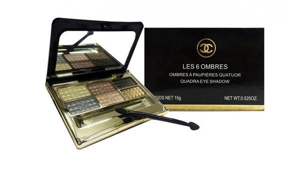 Тени Chanel "Ombres A Paupieres Quatuor" 6цв. 15g