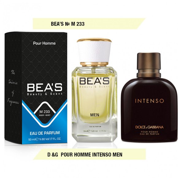 Парфюм Beas Дольче Габбана pour Homme Intenso 50 ml арт. M 233