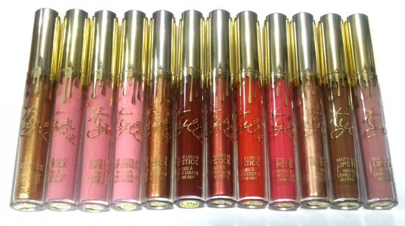 Блеск Kylie Birthday edition(упаковка-12 разн.оттенков)