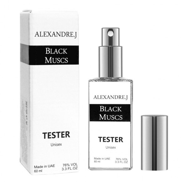 Тестер Alexandre.J Black Muscs Unisex 60 ml  ОАЭ (NEW)
