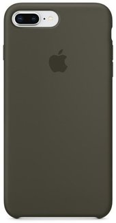 Силиконовый чехол для iPhone 7/8 Plus -Тёмно-оливковый (Dark Olive)