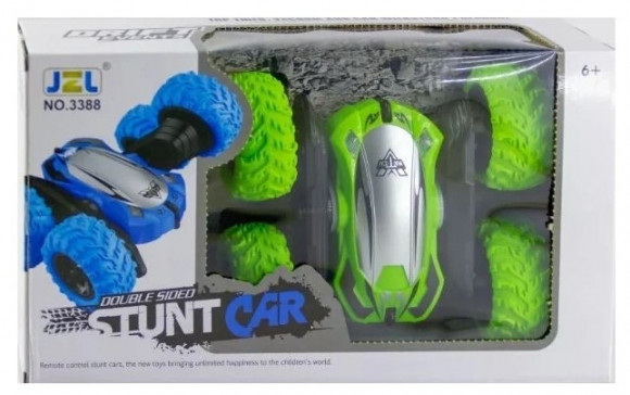 Машинка-перевертыш JZL Double Sided Stunt Car (3388) 18 см Машинка-перевертыш JZL Double Sided Stunt Car (3388) 18 см