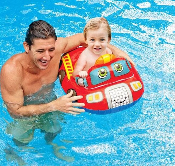 Надувной круг с трусиками Intex Kiddie Float