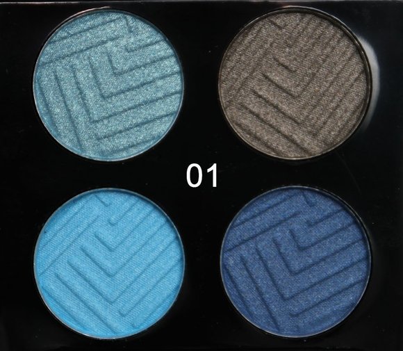 Тени O.TWO.O 4 Colours Eyeshadow 6053