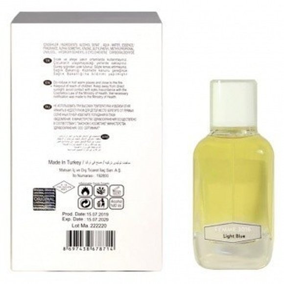 Nroticuerse Narkotic Light Blue – Дольче Габбана Light Blue Women edp 3016