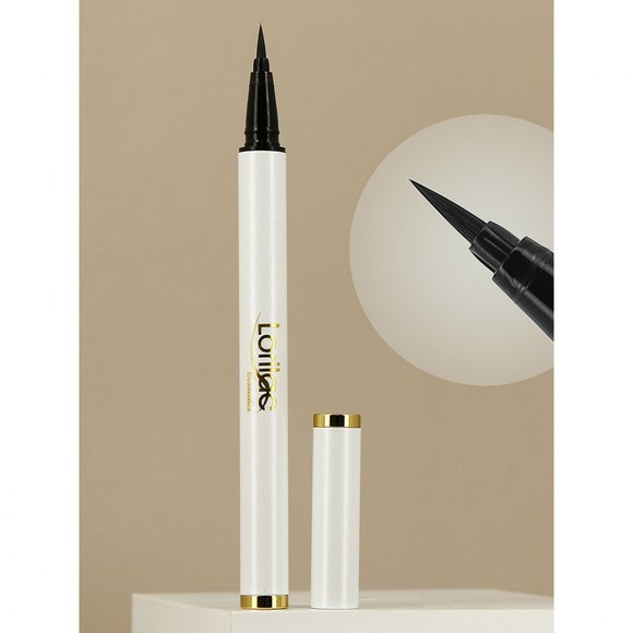 Подводка тонкая для глаз Lorilac черная 2 ml арт. 3