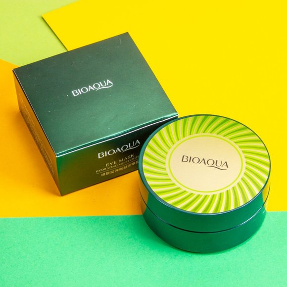 Гидрогелевые увлажняющие патчи  BIOAQUA eye mask hydrating moisturizing (60шт) арт.45022 - уценка (помята коробка)