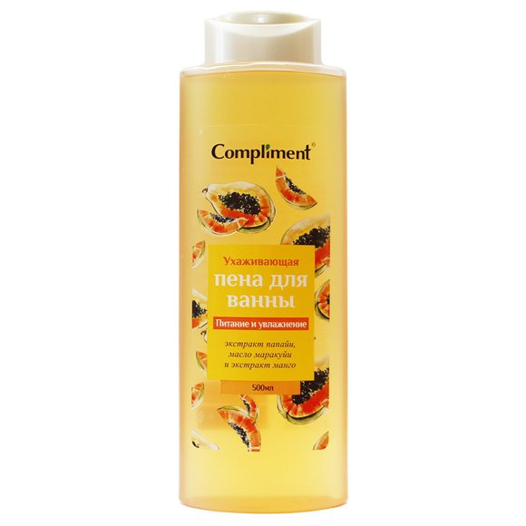 Compliment Пена для ванны Питание и увлажнение Ухаживающая, 500 ml