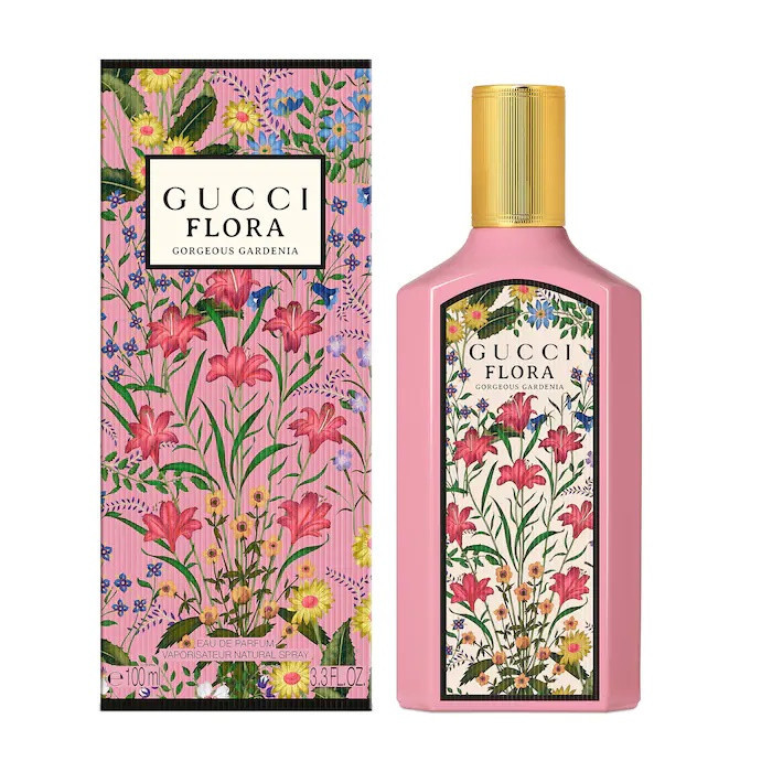 Gucci Flora Gorgeous Gardenia edp for women vaporisateur natural spray 100 ml OAЭ
