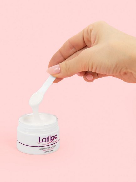 Lorilac Маска для лица очищающая от черных точек и акне 30 g + 60 стикеров