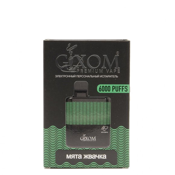 Эл. сиг. Gixom Premium — Мята Жвачка 6000 Тяг