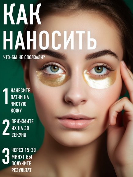 Патчи Rosel Cosmetics Patch Ginseng 60 шт. - уценка (мятая коробка)